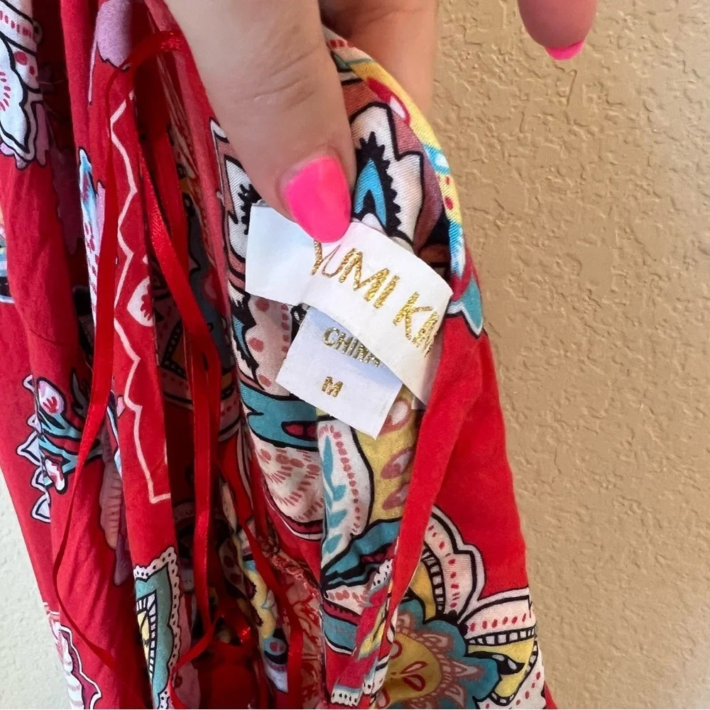 Yumi Kim Floral Paisley Halter Maxi Dress - Picture 3 of 6